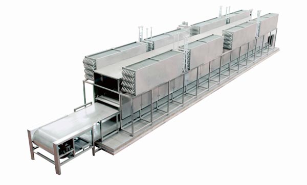 سیستم انجماد تونلی | CONTACT FREEZING TYPE NET PLATE TUNNEL