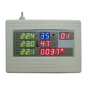 نمایشگر نمایش پارامترهای داخل سالن پایش الکترونیک