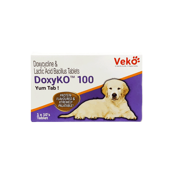 قرص آنتی‌ بیوتیک داکسیکو | Doxyko Tablets (VECO)