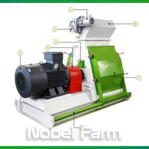 دستگاه آسیاب چکشی (hammer mill) | نوبل فارم