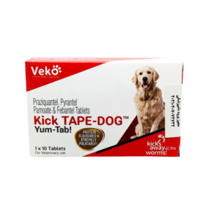 قرص ضد انگل سگ | Kick-TAPE DOG (VECO) آلماتین دارو