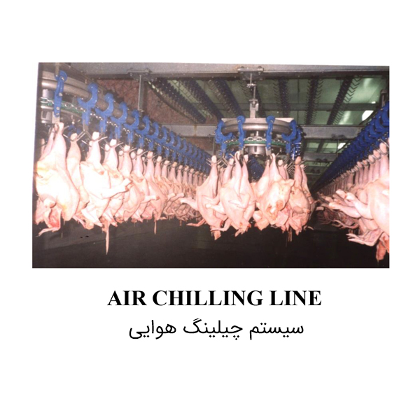 سیستم چیلینگ هوایی | AIR CHILLING LINE