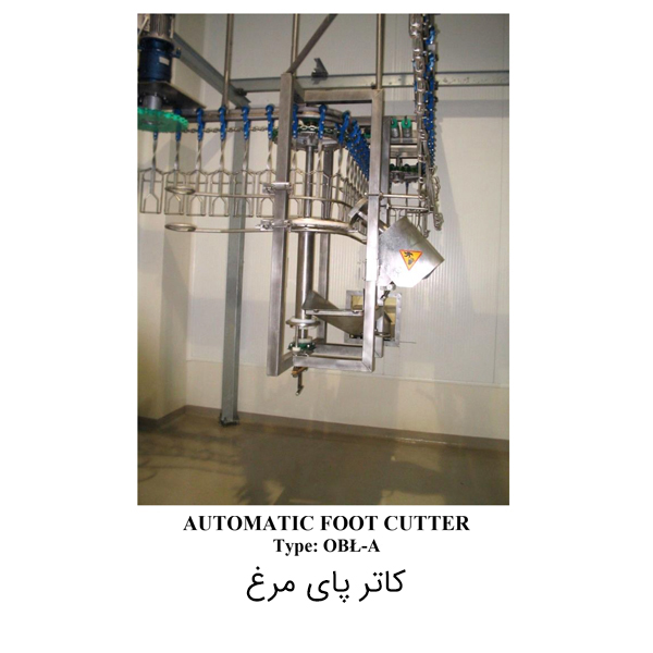 کاتر پای مرغ | AUTOMATIC FOOT CUTTER