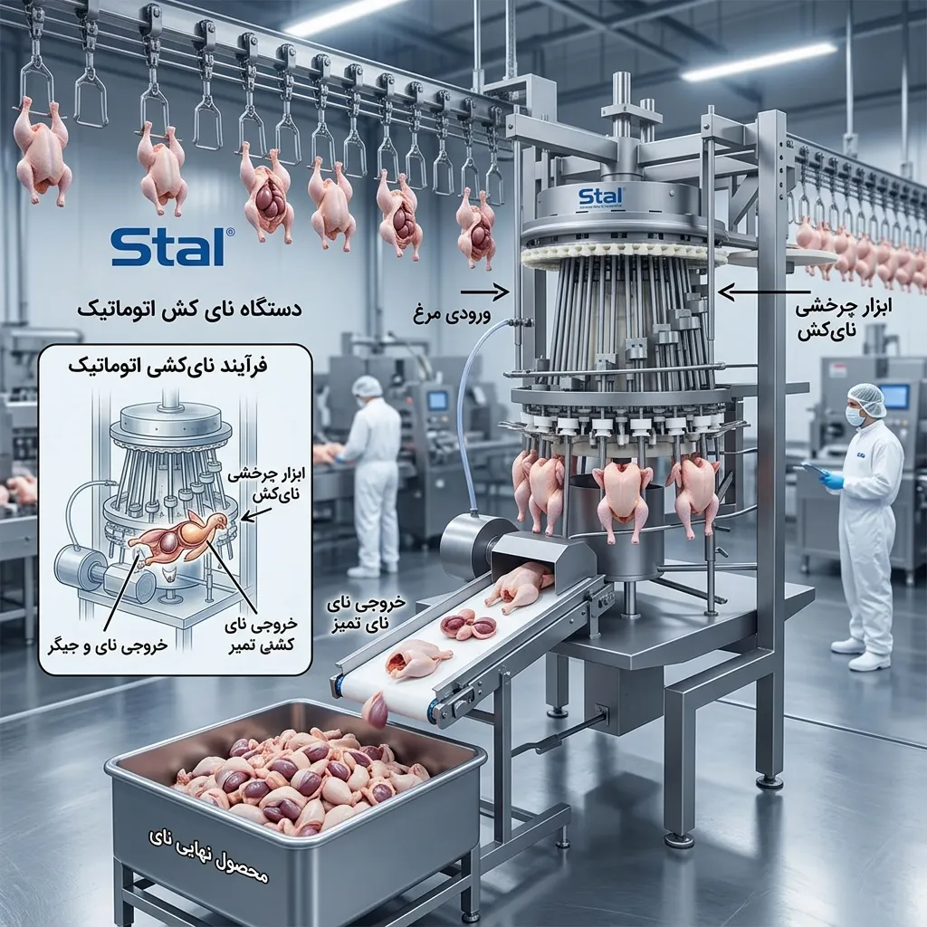 کاربرد دستگاه نای کش اتوماتیک استال