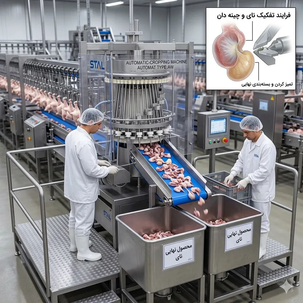 نحوه استفاده دستگاه نای کش اتوماتیک استال