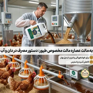 کاربرد و نحوه استفاده عصاره مالت مخصوص طیور