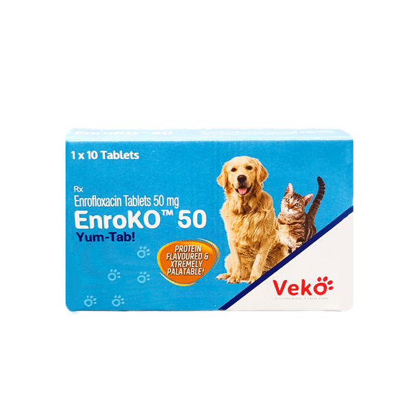 قرص انروفلوکساسین ENroko (VECO) آلماتین دارو | نوبل فارم